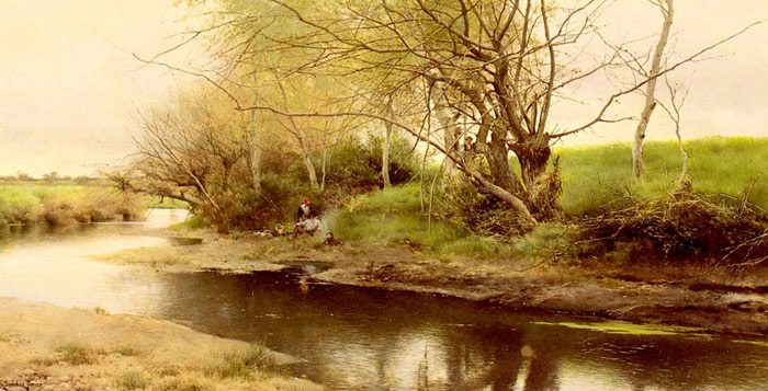 A Campfire By The River's Edge

Painting Reproductions