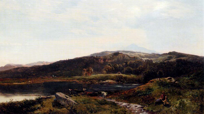 Llyn-y-Ddinas, North Wales, 1858

Painting Reproductions
