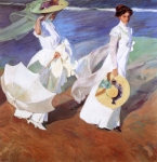 Paseo a orillas del mar, 1909
Art Reproductions