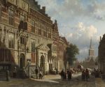 The Town Hall on the Burchtstraat with the Stevenskirk, 1861
Art Reproductions