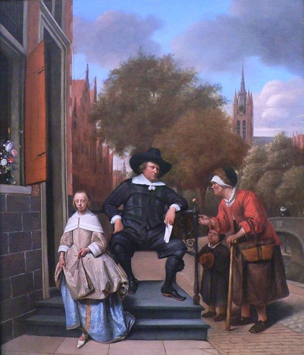 The Burgomeister of Delft and his Daughter, 1655

Painting Reproductions