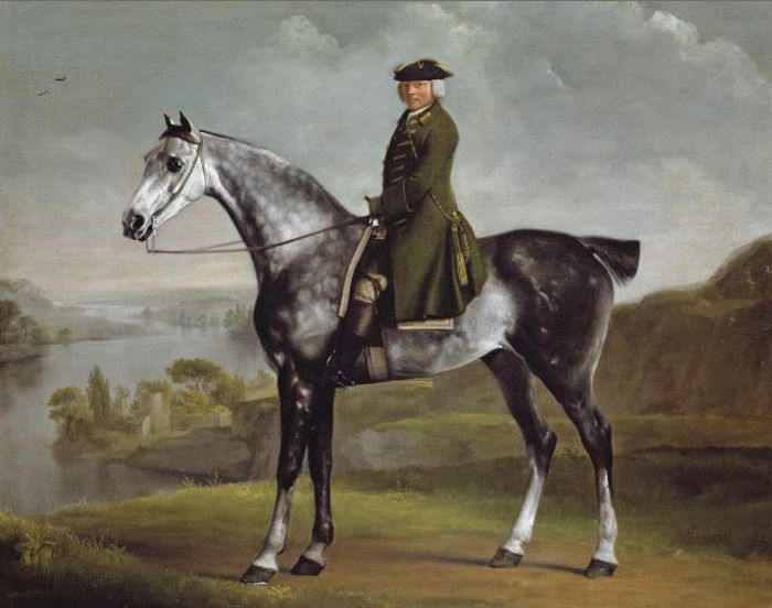 Joseph Smyth Esq, Lieutenant of Whittlebury Forest, Northamptonshire, on a dapple grey horse (1762-1764)

Painting Reproductions