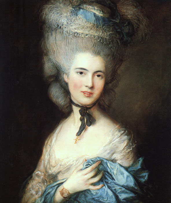 Portrait of a Lady in Blue, 1777-1779

Painting Reproductions