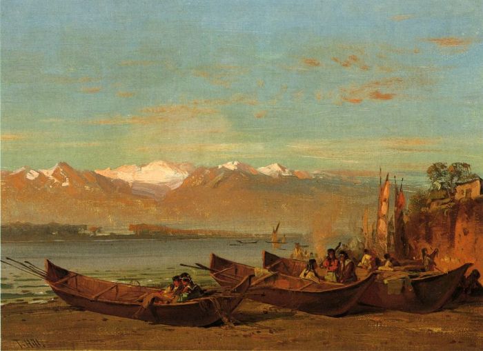 The Salmon Festival, Columbia River, 1888

Painting Reproductions