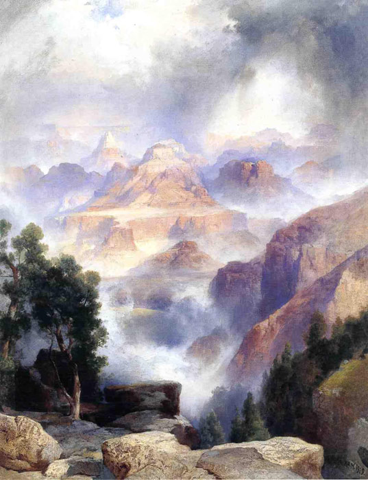 A Showrey Day, Grand Canyon, 1919

Painting Reproductions