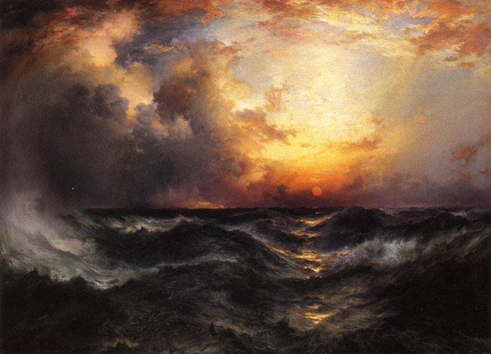 Painting Sunset in Mid-Ocean, 1904 Sunset in Mid-Ocean, 1904
Painting Reproductions