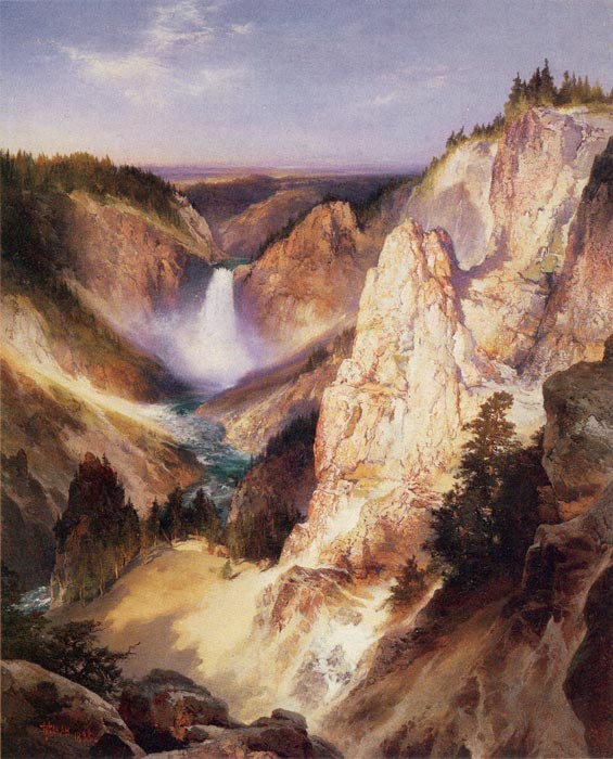 Great Falls of Yellowstone, 1898

Painting Reproductions