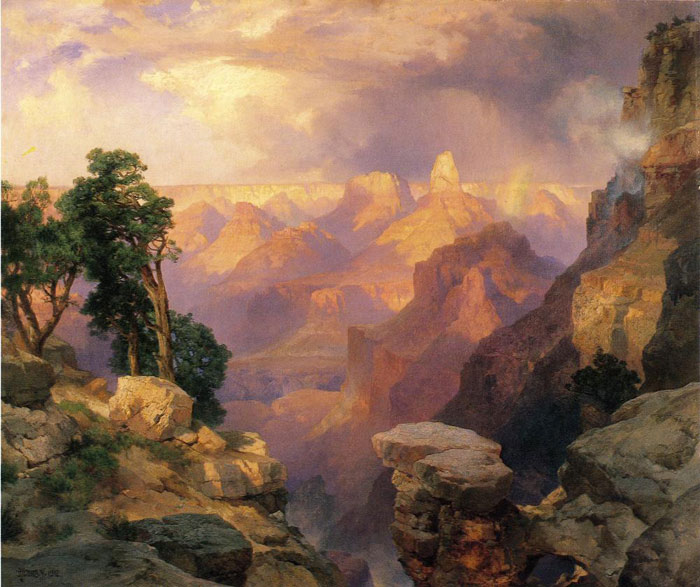Painting Grand Canyon with Rainbows, 1912 Grand Canyon with Rainbows, 1912
Painting Reproductions