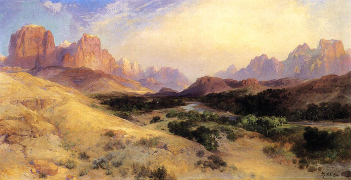 Painting Zion Valley, South Utah, 1916 Zion Valley, South Utah, 1916
Painting Reproductions