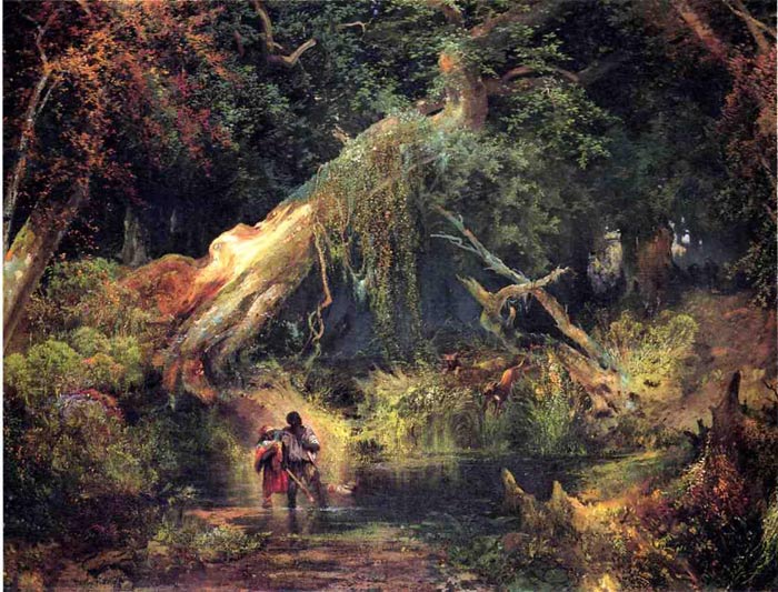 Painting Slave Hunt, Dismal Swamp, Virginia, 1862 Slave Hunt, Dismal Swamp, Virginia, 1862
Painting Reproductions