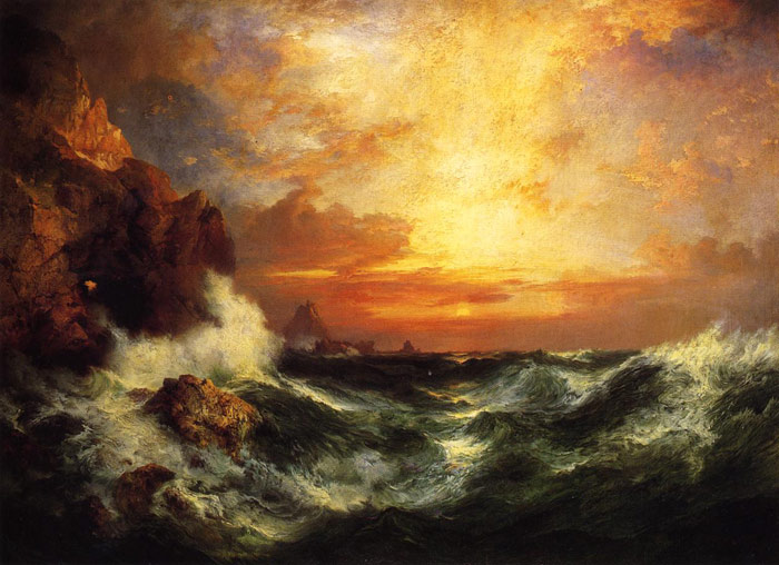 Painting Sunset near Land's End, Cornwall, England, 1909 Sunset near Land's End, Cornwall, England, 1909
Painting Reproductions