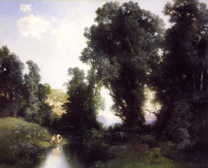 The Bathing Hole, Cuernavaca, Mexico, 1914

Painting Reproductions