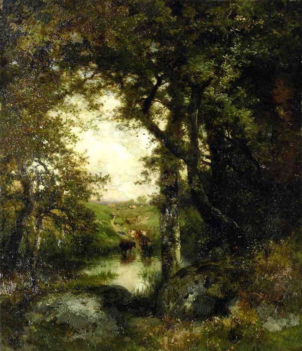 Painting Pool in the Forest, Long Island, 1883 Pool in the Forest, Long Island, 1883
Painting Reproductions