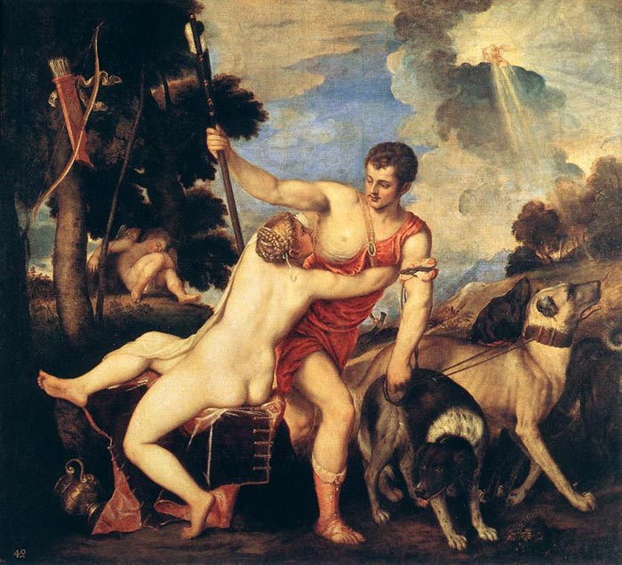 Venus and Adonis, c.1553-1554

Painting Reproductions
