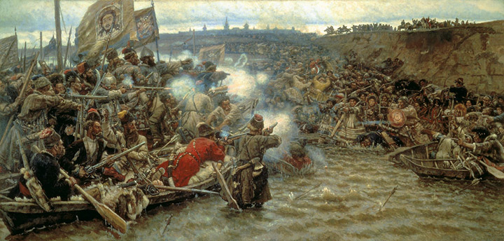 Conquest of Siberia by Yermak. 1895

Painting Reproductions