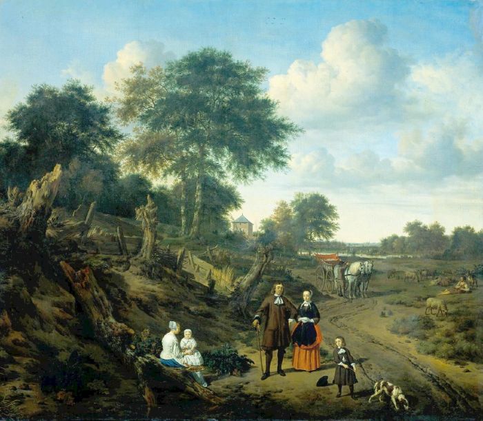 Family Portrait in a Landscape, 1667

Painting Reproductions