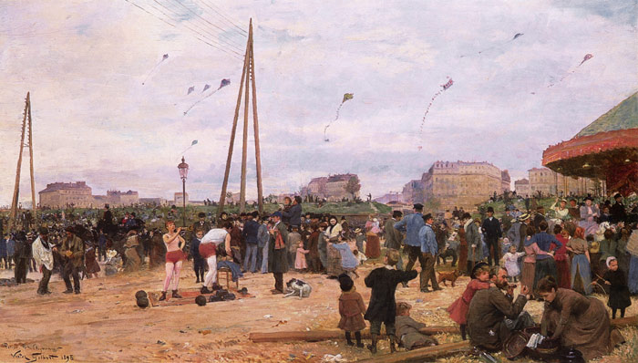 The Fairgrounds at Porte de Clignancourt, Paris, 1895

Painting Reproductions