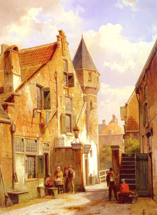 A Street Scene in Leiden

Painting Reproductions