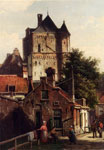 Figures In The Streets Of Harderwijk
Art Reproductions