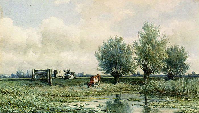 A Summer Landscape With Grazing Cows

Painting Reproductions