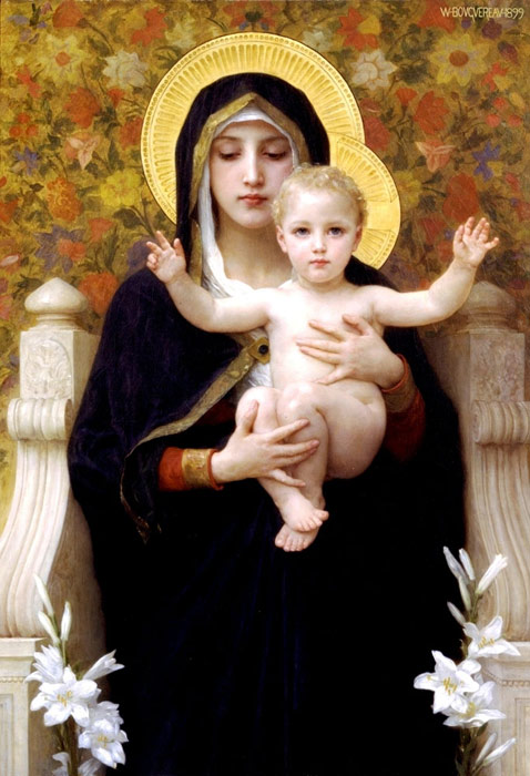 La Vierge au Lys [The Virgin of the Lilies], 1899

Painting Reproductions