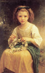 Enfant tressant une couronne [Child braiding a crown], 1874
Art Reproductions