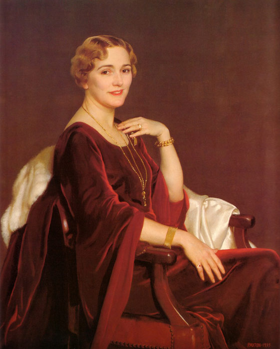 Portrait of Mrs. Charles Frederic Toppan, 1935

Painting Reproductions