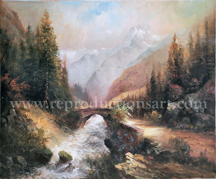 Mountain Landscape Painting