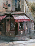 Artist Painting Paris streetss