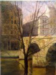 On the Banks of Seine Painting