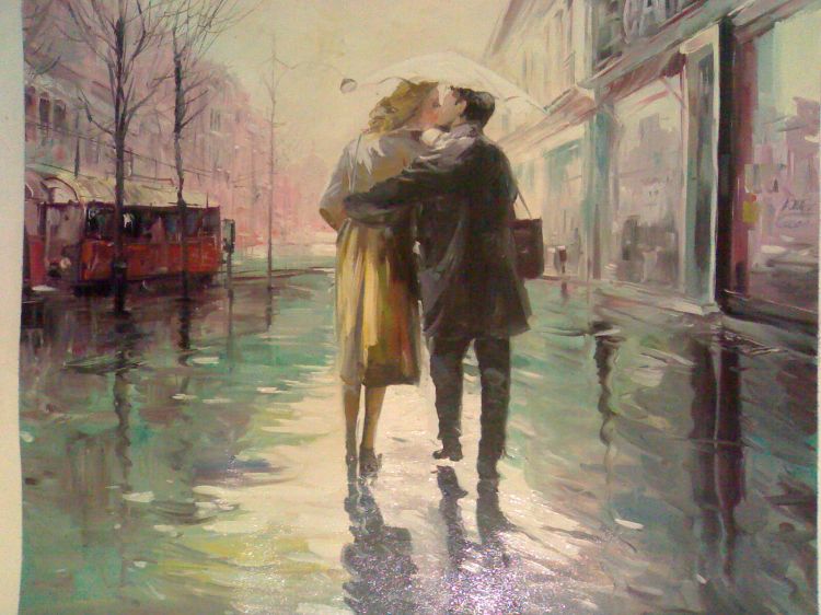 Paris Love, 2007 Painting
