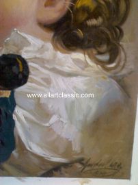 Oil Paintings Reproductions Amerling Paintings Reproductions