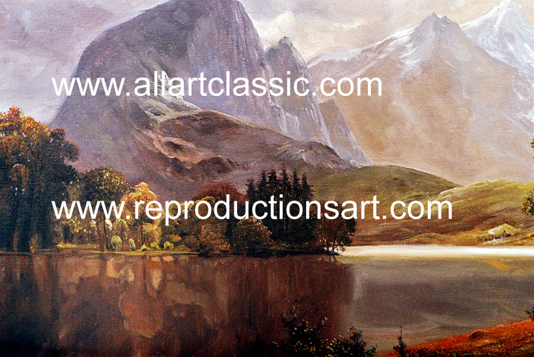 Bierstadt_011N_B Reproductions Painting-Zoom Details