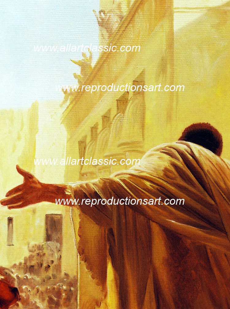 Ciseri_Ecce_Homo_001N_B Reproductions Painting-Zoom Details