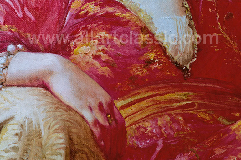 Frank_Francis_Bernard_Dicksee_DIC040N_A Reproductions Painting-Zoom Details