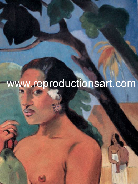 Gauguin_Reproductions_001N_A Reproductions Painting-Zoom Details
