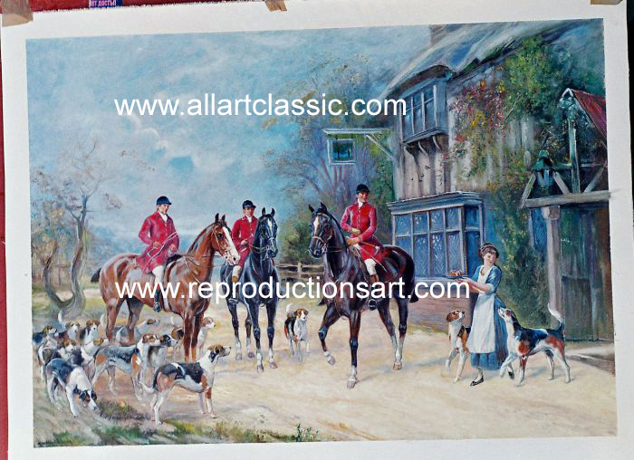 Heywood Hardy Painting