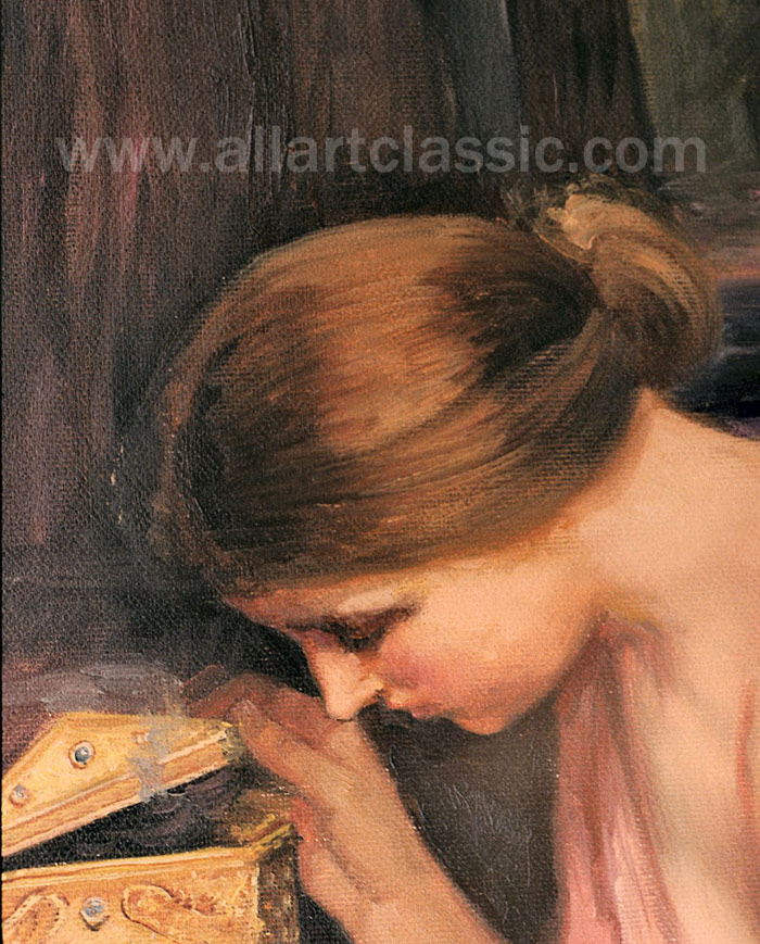 John_William_Waterhouse_WWW015N_B Reproductions Painting-Zoom Details