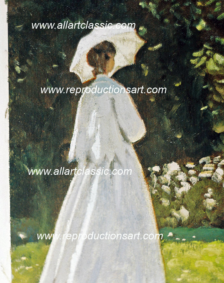 Monet_Garden_002N_A Reproductions Painting-Zoom Details