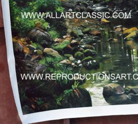 Oil Paintings Reproductions Peder Mork Monsted Paintings