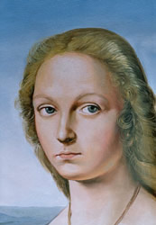Oil Paintings Reproductions Raphael, Sanctius Urbinas