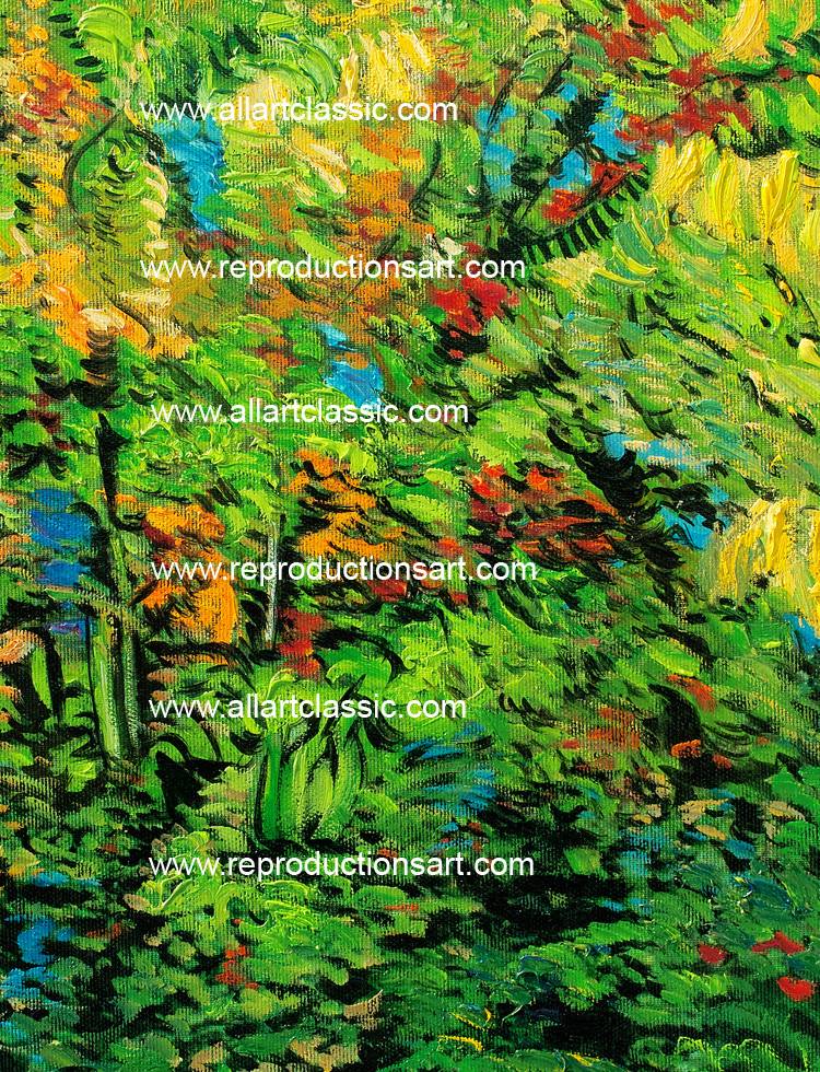 Vincent_van_Gogh_Garden_001N_C Reproductions Painting-Zoom Details
