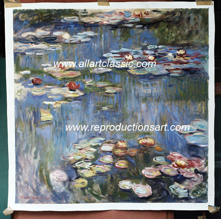 Claude Monet Painting