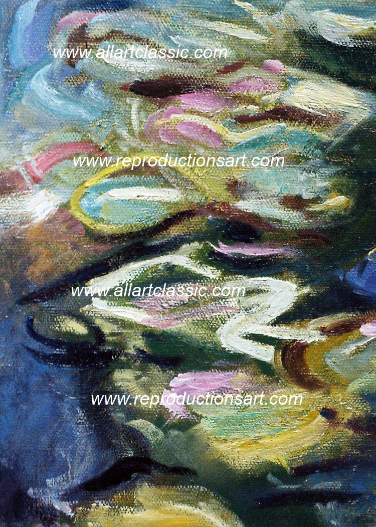 monet_waterlilies_001N_B Reproductions Painting-Zoom Details